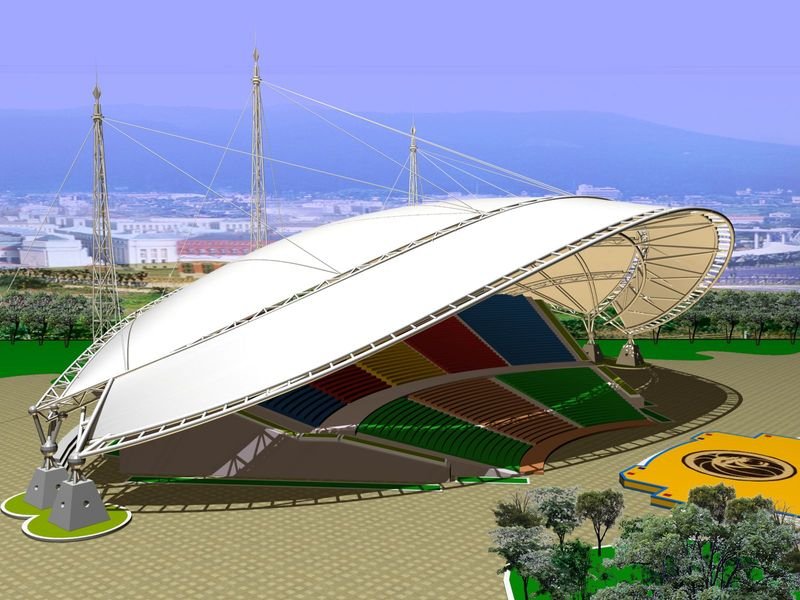 宁波体育场膜结构