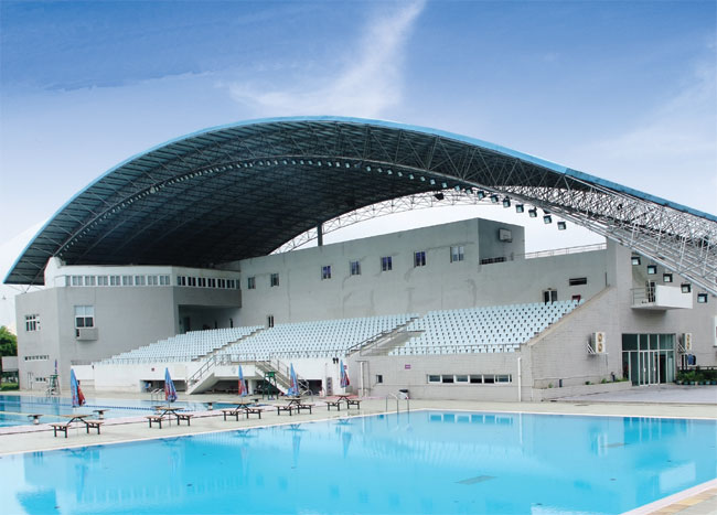 宁波游泳馆网架